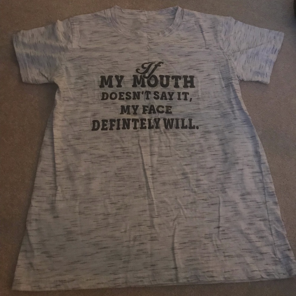 Large graphic tee